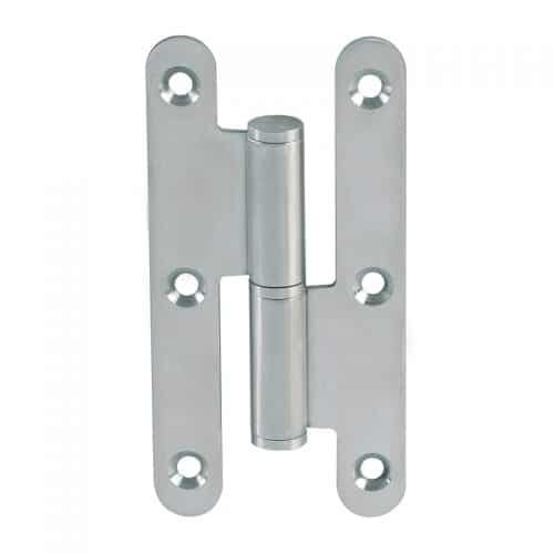 Paumelle de porte en inox de dimension 110x55mm